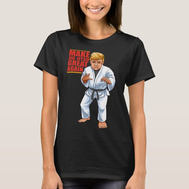 Funny Donald Trump Republikaner - Jiu-jitsu und Bj T-Shirt (Vorderseite)