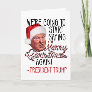 Funny Donald Trump sagt frohe Weihnachten wieder 2