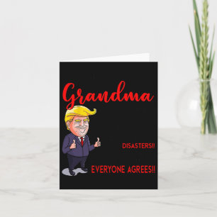 Funny Donald Trump Sie sind ein wirklich großes Om Karte