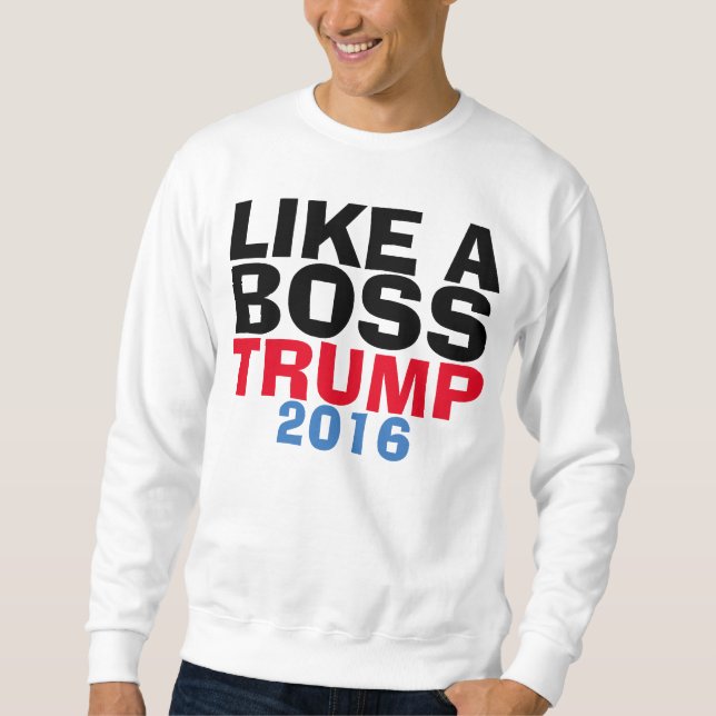 Funny Donald Trump T - Shirt & Sweathshirts, BOSS (Vorderseite)