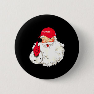 Funny Donald Trump Weihnachtsfeiertag Button