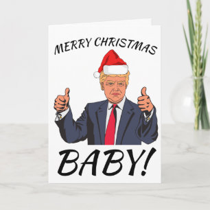 Funny Donald Trump Weihnachtskarten Karte