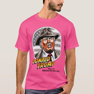 Funny Donald Trump wird Amerikas Schicksalstrommel T-Shirt