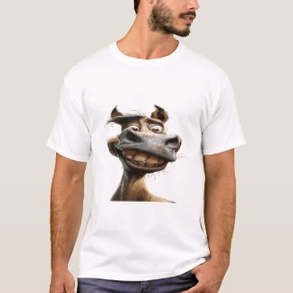 Funny donkey Art Design T-Shirt