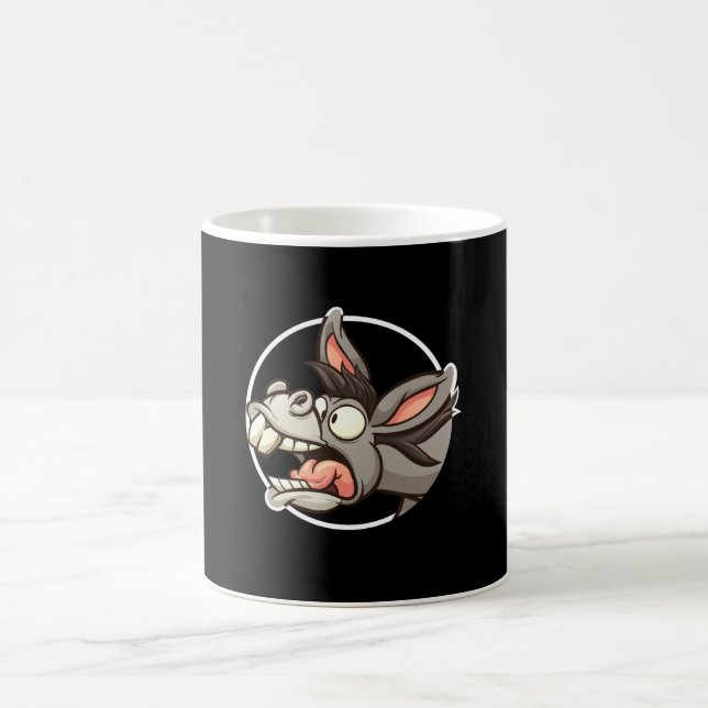 Funny Donkey Donkey Mule Kaffeetasse (Mittel)