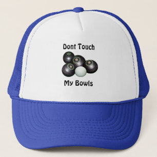 Funny Dont Touch My Lawn Bowls Truckerkappe