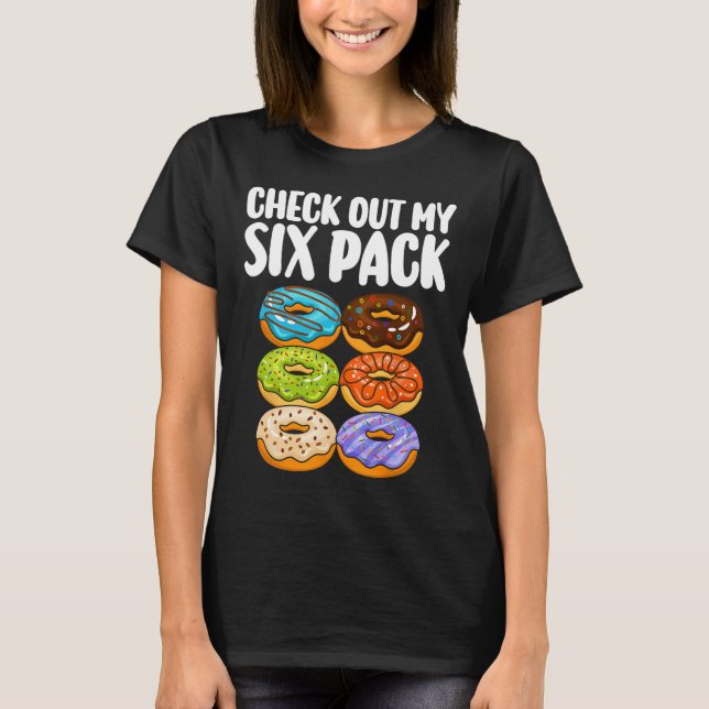 Funny Donut Art für Männer Frauen Doughnut Lover G T-Shirt (Vorderseite)