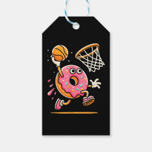 Funny Donut Dunking Basketball Food Champ Sports D Geschenkanhänger