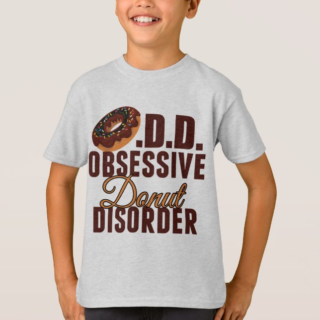 Funny Donut Kids T-Shirt (Vorderseite)