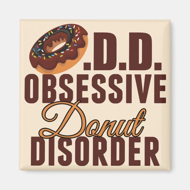 Funny Donut Magnet (Vorne)