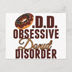 Funny Donut Postkarte