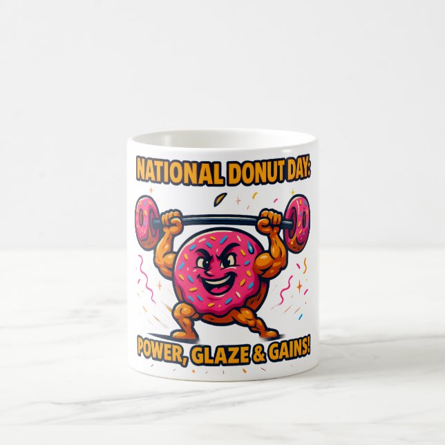 Funny Donut T - Shirt - Sweet, Colorful & Totally  Kaffeetasse (Mittel)