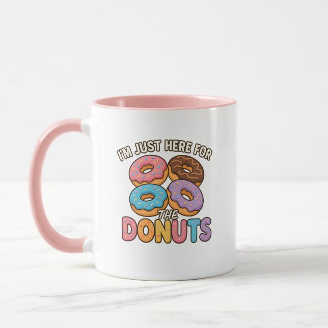 Funny Donut Tasse (Links)