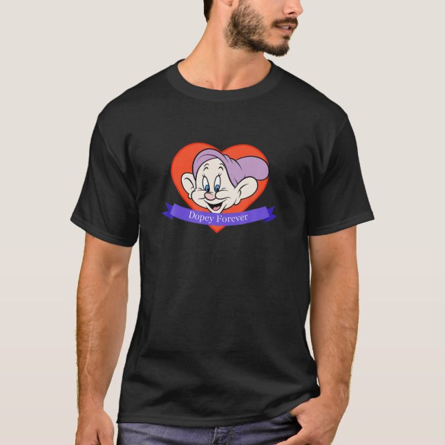 Funny Dopey Zwarf Kostümpassung Familienmärsche T-Shirt (Vorderseite)