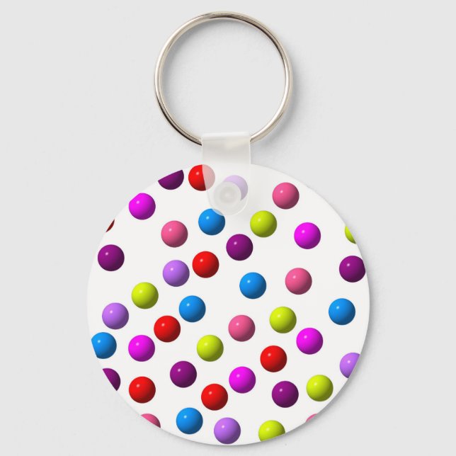 Funny Dots Schlüsselanhänger (Vorderseite)