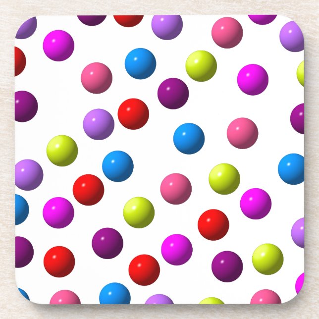 Funny Dots Untersetzer (Vorderseite)
