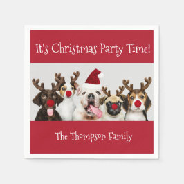 Funny Dover Lovers | mit Name Serviette