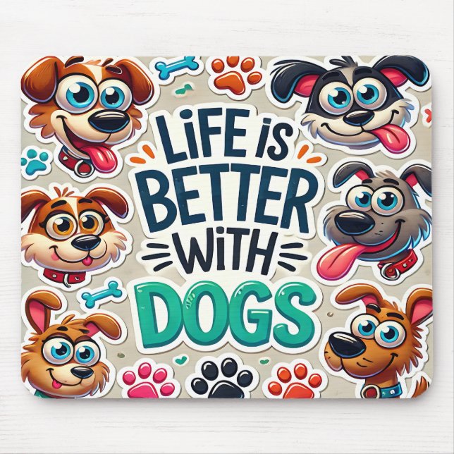 Funny Dover Lovers Mousepad (Vorne)