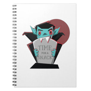 Funny Dracula Zitat Notizblock