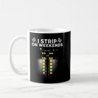 Funny Drag Racing Geschenk für Männer Frauen Cool Kaffeetasse