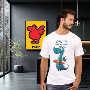 Funny Dragon Hungry   Kann nicht. Got Hunger.   Es T-Shirt