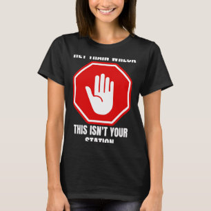 Funny Drama Queen Train Wreck Hot Mess Girlfriend T-Shirt