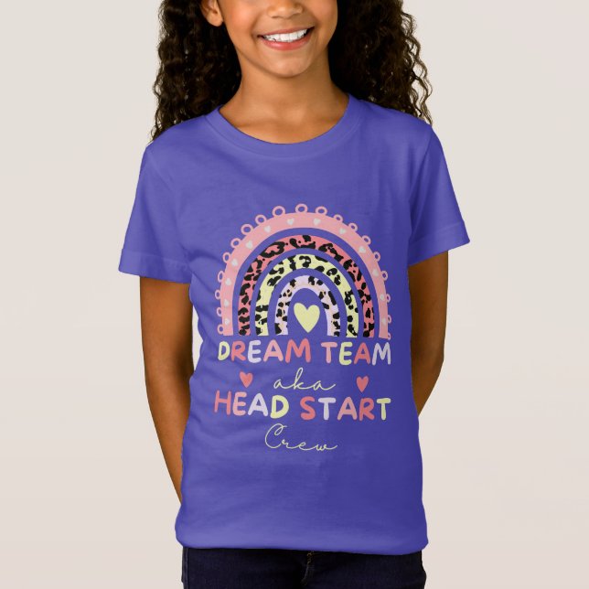 Funny Dream Team alias Head Start Crew T-Shirt (Vorderseite)