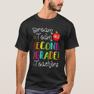 Funny Dream Team, zweite Klasse Lehrer zurück T-Shirt