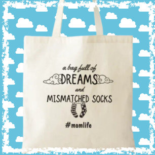 Funny Dreams beschäftigt Momlife Mother Day Gift Tragetasche
