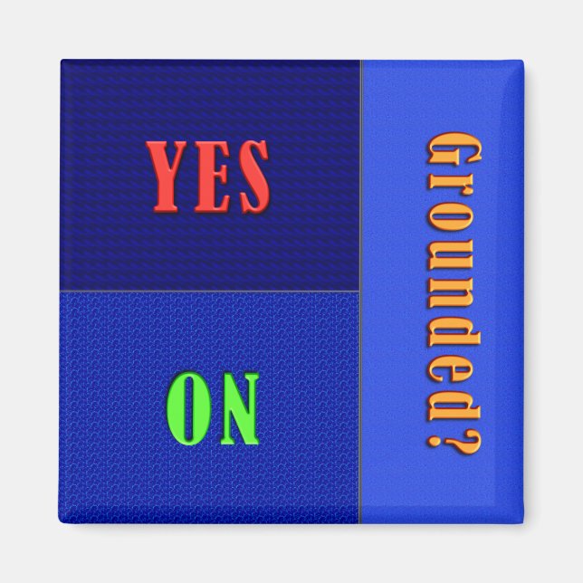 Funny Dreh Magnet - Grundstatus (Vorne)