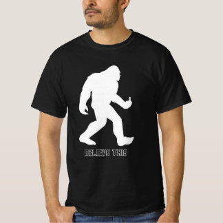 Funny 'DREH THE BIRD' Yeti Bigfoot T-Shirt