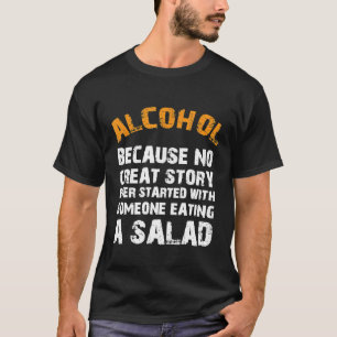 Funny Drink Shirts mit Redewendungen für Bier Wein