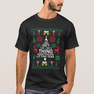 Funny Drink Tree Beer Ugly Sweaters for Christm T-Shirt