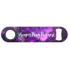 Funny Drink Zitat Abstrakte Unterwasserkristalle Speed Flaschenöffner