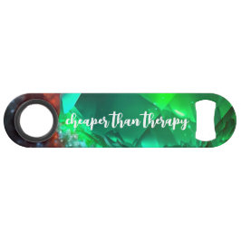 Funny Drink Zitat Abstrakte Unterwasserkristalle Speed Flaschenöffner