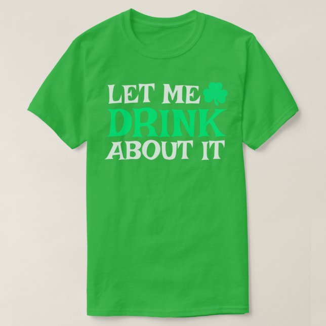FUNNY DRINKING T-Shirt (Design vorne)