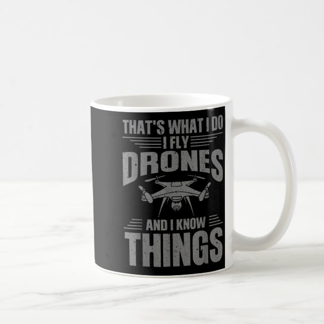 Funny Drone Art For Men Women Boys Drone Racing Dr Kaffeetasse (Rechts)