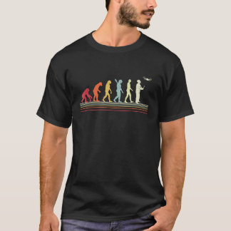 Funny Drone Pilot Retstyle Quadcopter Drone Evo T-Shirt