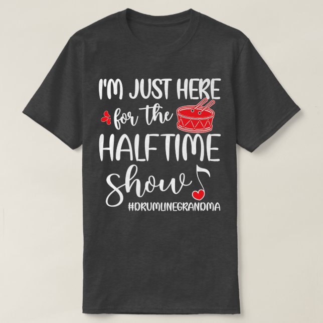 Funny Drumline Oma Drumline Großmutter T-Shirt (Design vorne)