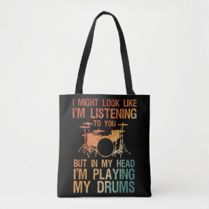 Funny Drummer Art for Men Drum Player Percus