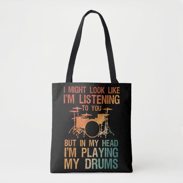 Funny Drummer Art for Men Drum Player Percus (Vorderseite)