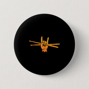 Funny Drummer Art für Männer Frauen Kinder Drummin Button