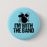 Funny Drummer Ich bin mit dem Band Drums