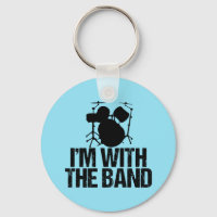 Funny Drummer Ich bin mit dem Band Drums