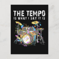 Funny Drummer Quote Drumset Rock Band Musiker