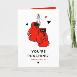 Funny, du stachelst! Valentinstag Feiertagskarte