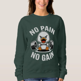 Funny Duck Carton Sweatshirt