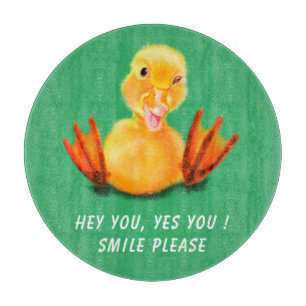 Funny Duck Cutting Board Schneidebrett