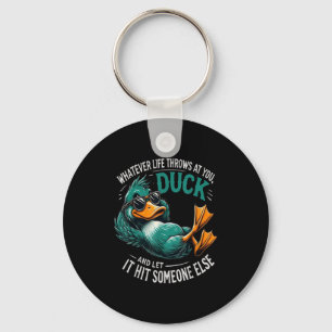 Funny Duck Graphic T-Shirts Männer Frauen Teens Fu Schlüsselanhänger