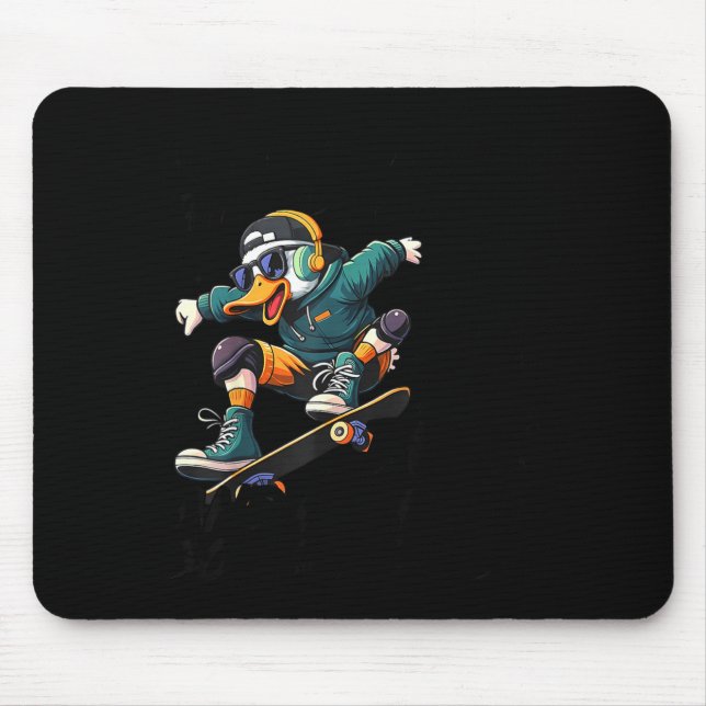 Funny Duck Graphic Tees Men Women Teens Funny Quot Mousepad (Vorne)